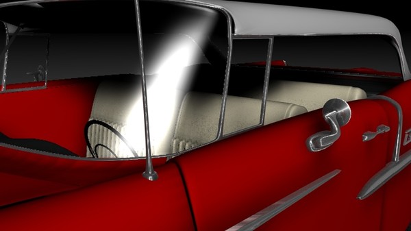 3dsmax classic chevrolet - Chevrolet 1950s Bel Air (With Interior)... by Whong